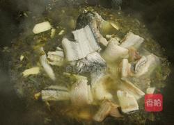冬笋雪菜鱼骨头汤的做法图解19
