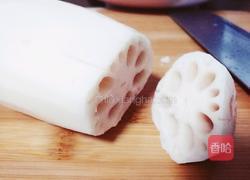 蜜汁糯米藕的做法图解1