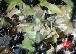 莴笋木耳的做法图解4