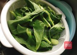 清炒菜心的做法图解1