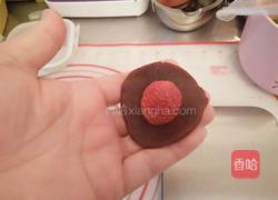 抹茶草莓大福的做法图解9