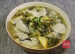冬笋雪菜鱼片面的做法图解23