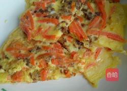 胡萝卜牛肉鸡蛋饼（宝宝辅食）的做法图解7