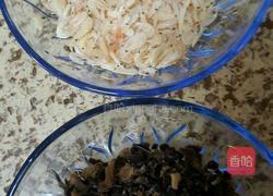 春季时令蔬菜之韭菜鸡蛋虾米饼的做法图解3