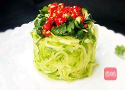 翡翠萝卜丝的做法图解12