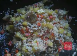 Illustration of how to make braised pork ribs with rice 6