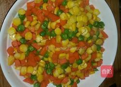 五宝炒饭的做法图解3