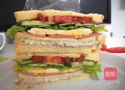 三明治的做法图解9