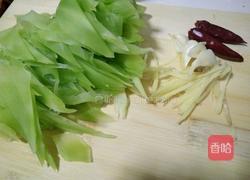 清炒莴笋的做法图解3