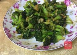 炒西兰花的做法图解9