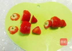 熔岩草莓蛋糕的做法图解3