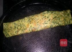 野葱鸡蛋饼的做法图解3