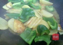 大辣椒炒土豆片的做法图解10