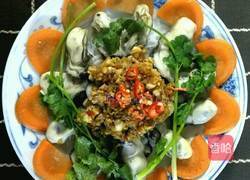 蒜蓉粉丝生蚝的做法图解7