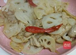 肉炒藕片的做法图解5