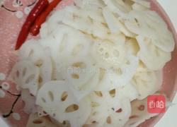 肉炒藕片的做法图解4