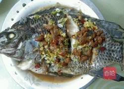 清蒸豆豉罗非鱼（简易版）的做法图解6