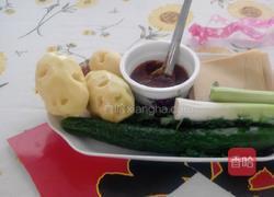 干豆腐卷土豆泥的做法图解1