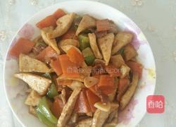 家常炒豆腐的做法图解8