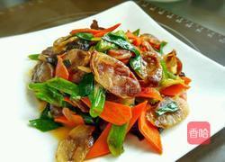 炒腊肠的做法图解10