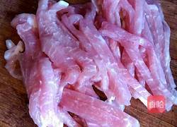 蒜苔炒肉丝的做法图解2