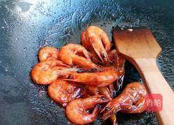 番茄大虾的做法图解4