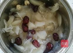 银耳莲子雪梨羹的做法图解8