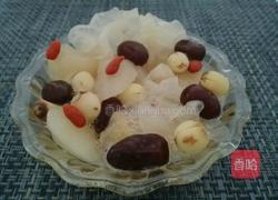 银耳莲子雪梨羹的做法图解9