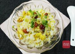 果仁黄金炒饭的做法图解9