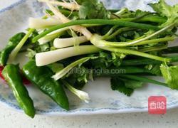 家常青椒焖鲫鱼的做法图解2