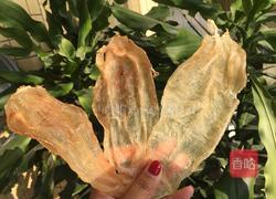 清炖尖尾黄花胶(原条鳘)的做法图解1