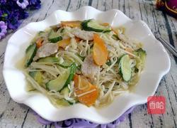 金针菇炒肉的做法图解10