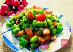毛豆炒鸡丁的做法图解12
