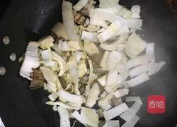 带鱼干炒大白菜的做法图解3