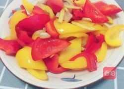 彩椒炒肉的做法图解5
