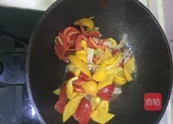 彩椒炒肉的做法图解4