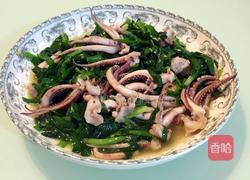 韭菜小炒鱿鱼须的做法图解6