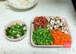 香菇四季豆炒饭的做法图解3