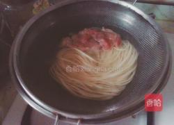 高麗菜豬肉麵的做法图解2