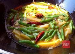 土豆燉豆角的做法圖解8
