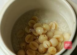 莲子糯米粥的做法图解4