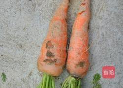 荷兰豆胡萝卜炒腊肠的做法图解1