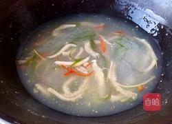 酸辣肚丝汤的做法图解5