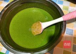 菠菜蛋糕卷（电饭锅版）的做法图解1