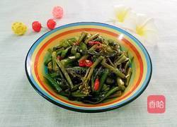 四川冲菜（炒版）的做法图解15