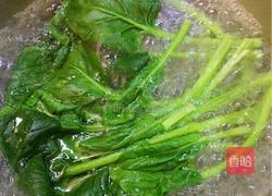 菠菜米粉泥辅食的做法图解2