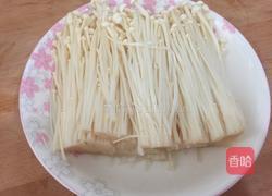 肉沫金针菇的做法图解1