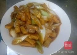 葱烧豆腐的做法图解6