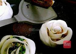 韭菜虾仁玫瑰花煎饺#年夜饭的做法图解11