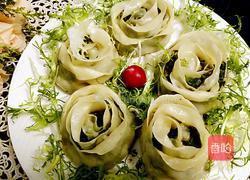 韭菜虾仁玫瑰花煎饺#年夜饭的做法图解14